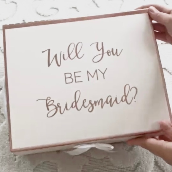 Will you be my bridesmaid? Vinyl stickers - Picture 1 of 5